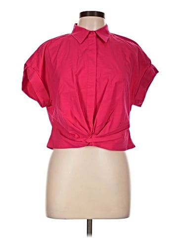 Lauren by Ralph Lauren Short Sleeve Blouse (view 1)