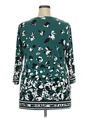 JM Collection 3/4 Sleeve Blouse (view 2)