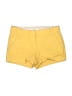 J.Crew 100% Cotton Solid Yellow Shorts Size 2 - photo 1