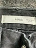 MNG Solid Black Denim Shorts Size 4 - photo 3