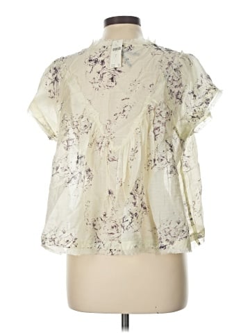 Anthropologie Short Sleeve Blouse (view 2)