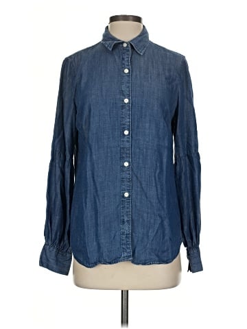Banana Republic Factory Store Long Sleeve Button-Down Shirt (view 1)