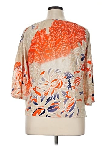 Chico's 3/4 Sleeve T-Shirt (view 2)