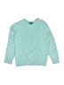 The Children's Place 100% Cotton Solid Teal Pullover Sweater Size 7 - 8 - photo 1