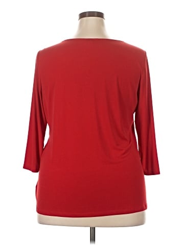 Croft & Barrow 3/4 Sleeve Top (view 2)