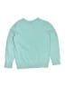 The Children's Place 100% Cotton Solid Teal Pullover Sweater Size 7 - 8 - photo 2