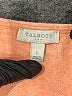 Talbots Outlet Orange Sleeveless Blouse Size L - photo 4