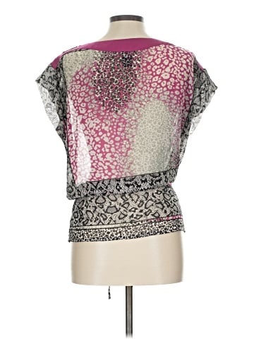Bisou Bisou Short Sleeve Blouse (view 2)