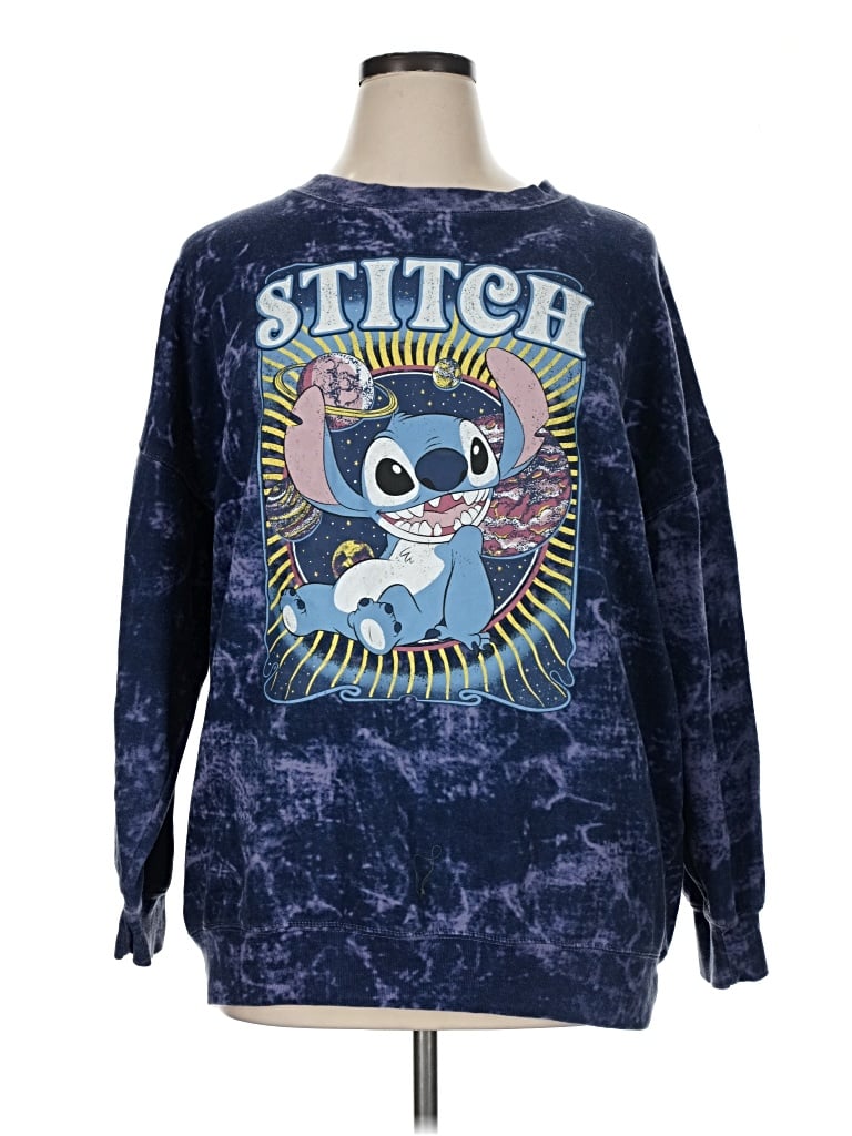 Pre-owned Disney Sweatshirt In Blue