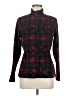 Eddie Bauer 100% Polyester Plaid Red Turtleneck Sweater Size M - photo 1
