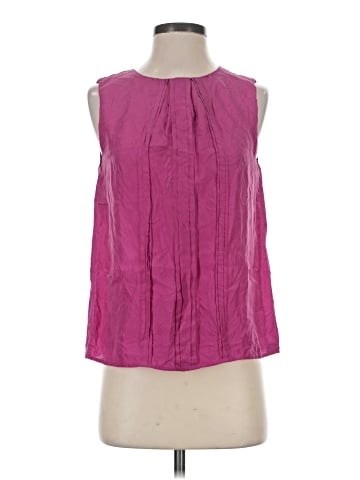 Kate Hill Sleeveless Silk Top (view 1)