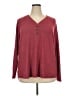 St. John's Bay Burgundy Pullover Sweater Size 2X - photo 1