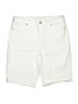 So Slimming by Chico's Solid White Shorts Size Med (1.5) - photo 1