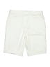 So Slimming by Chico's Solid White Shorts Size Med (1.5) - photo 2