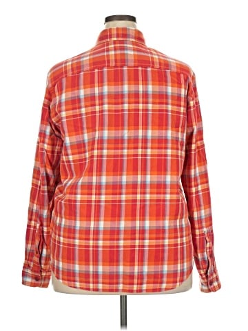 L.L.Bean Long Sleeve Button-Down Shirt (view 2)