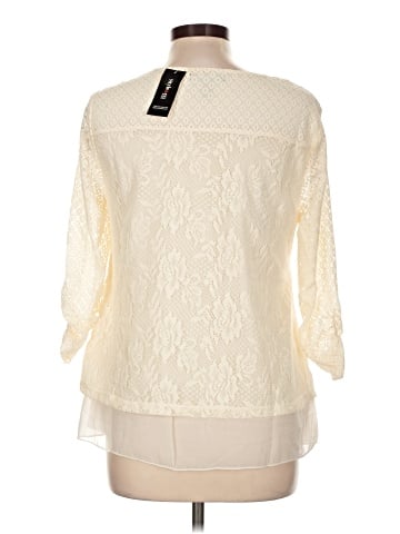 Style&Co 3/4 Sleeve Blouse (view 2)
