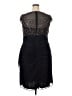 Xscape 100% Polyester Blue Black Cocktail Dress Size 18 - photo 2