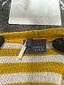 Sparkle & Fade Stripes Yellow Pullover Sweater Size S - photo 7