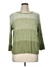 Alfred Dunner 100% Acrylic Color Block Green Pullover Sweater Size XL - photo 1