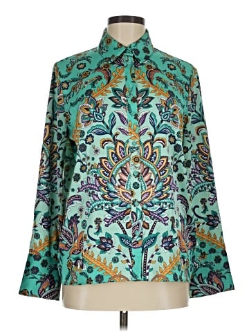 Maison d' Amelie Long Sleeve Blouse (view 1)