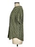 Fun2Fun 100% Polyester Polka Dots Green Short Sleeve Blouse Size M - photo 5