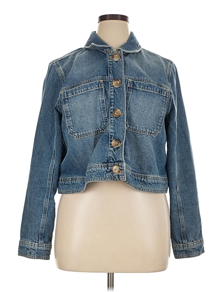 Pre-owned Boden Denim Jacket In Blue