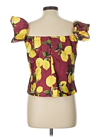 Rosette Sleeveless Blouse (view 2)
