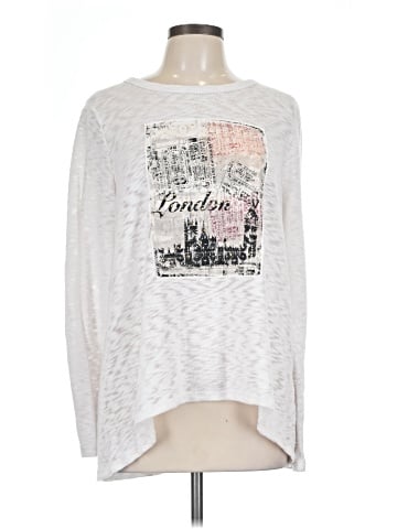 Faded Glory Long Sleeve Top (view 1)