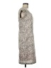Versona Animal Print Gray Casual Dress Size 8 - photo 4