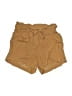 Dizzy Lizzy Solid Gold Khaki Shorts Size S - photo 1