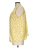 Beacon 100% Polyester Yellow Sleeveless Blouse Size L - photo 5