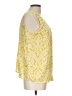Beacon 100% Polyester Yellow Sleeveless Blouse Size L - photo 4