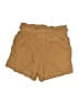 Dizzy Lizzy Solid Gold Khaki Shorts Size S - photo 2