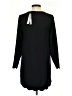 Aqua 100% Polyester Solid Black Casual Dress Size XS - photo 2