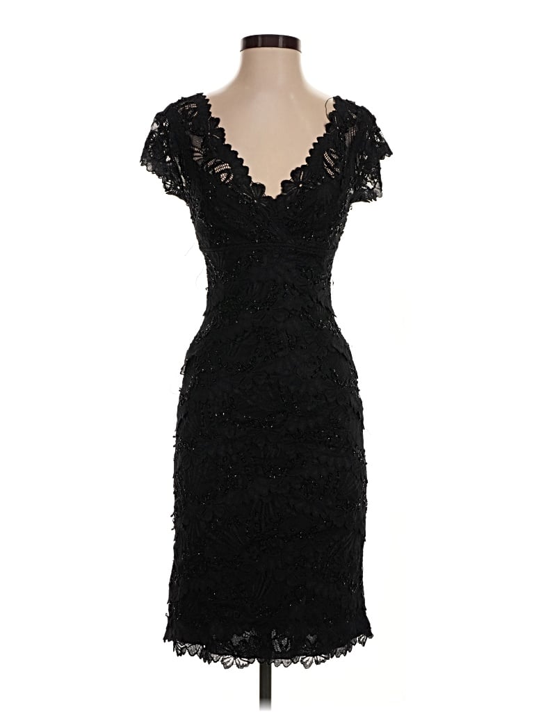 Pre-owned Le Chateau Cocktail Dress In Black