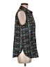 Ann Taylor 100% Polyester Paisley Brown Sleeveless Blouse Size M - photo 4
