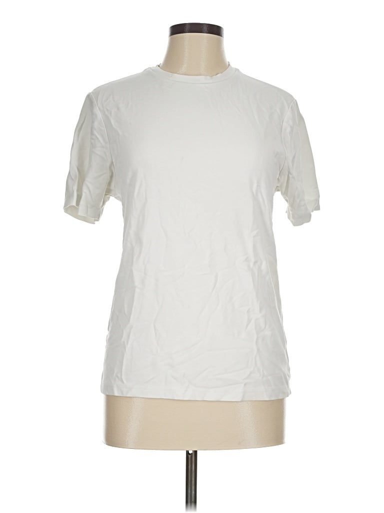 Pre-owned Primark Short Sleeve T-shirt In Ivory