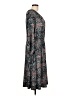 Talbots Paisley Gray Casual Dress Size L - photo 4