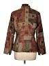 Coldwater Creek 100% Polyester Tweed Brown Blazer Size 10 - photo 2