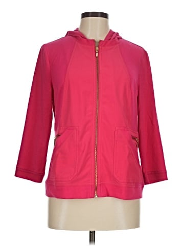 Zenergy by Chico's Zip Up Hoodie (view 1)