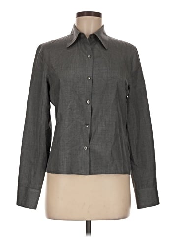 J.Crew Long Sleeve Silk Top (view 1)