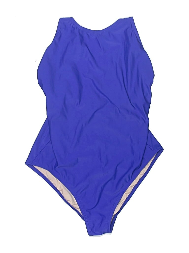 Pre-owned Kona Sol One Piece Swimsuit In Blue