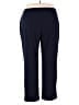 Susan Graver Solid Blue Casual Pants Size 2X - photo 2