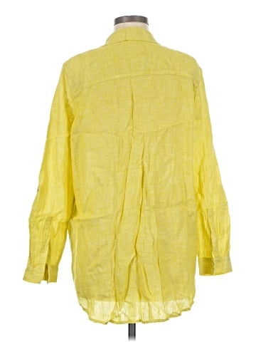 Sigrid Olsen 3/4 Sleeve Button-Down Shirt (view 2)