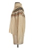 J.Crew Fair Isle Ivory Tan Turtleneck Sweater Size S - photo 5