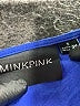 Minkpink Solid Blue Romper Size S - photo 4