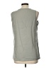 Unbranded 100% Polyester Gray Sleeveless Blouse Size L - photo 2