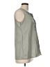 Unbranded 100% Polyester Gray Sleeveless Blouse Size L - photo 4