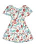 Unbranded Print White Dress Size 7 - 8 - photo 1