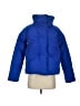 Express 100% Polyester Solid Blue Snow Jacket Size XS - photo 1